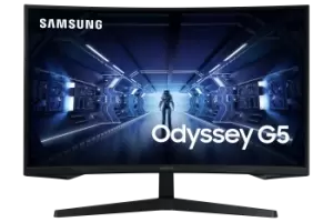 Samsung 27" G55T Odyssey Quad HD Curved LED Gaming Monitor