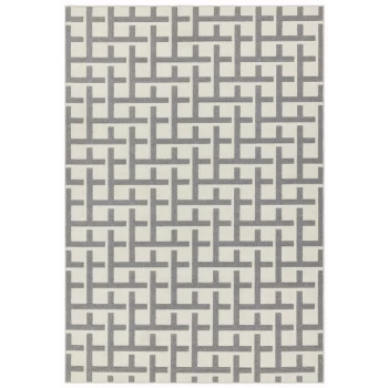Asiatic Antibes Inside & Out Rectangle Rug -120x170cm - Grey