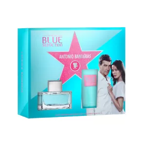 Antonio Banderas Blue Seduction Gift Set 50ml Eau de Toilette + 100ml Body Lotion