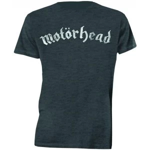Motorhead - Distressed Logo Mens Small T-Shirt - Black