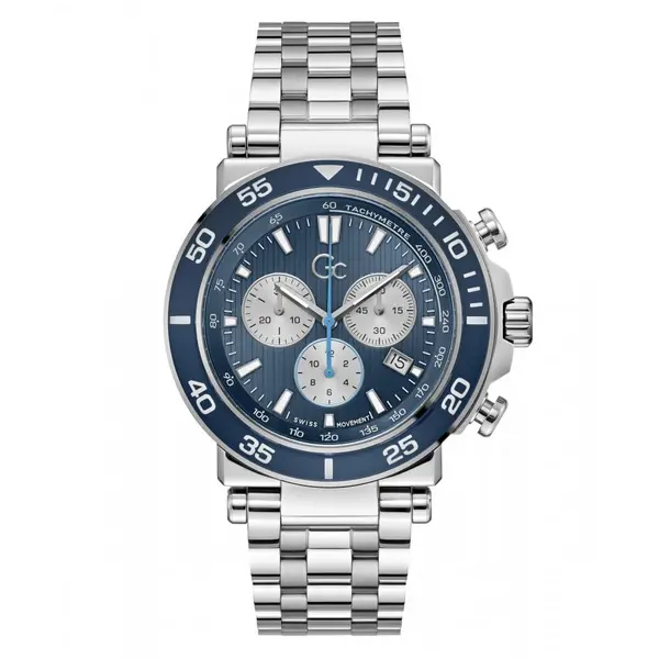 Gc Watches Gents One Sport Silver Watch Z14011G7MF