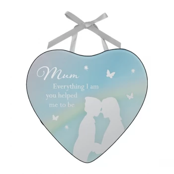 Reflections of The Heart Plaque - Mum