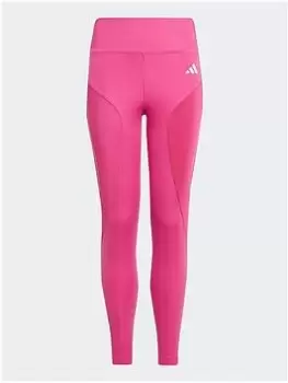 adidas Hiit Aeroready High-rise 7/8 Tights, Pink, Size 14-15 Years