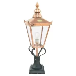 Elstead - 1 Light Outdoor Pedestal Lantern, E27