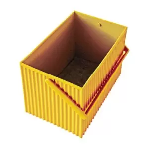 Hachiman Omnioffre Stacking Storage Box Medium - Mustard