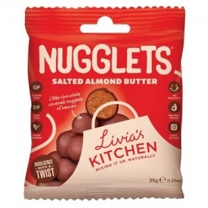 Livia's Kitchen Nugglets Salted Almond Butter 35g