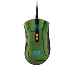 RAZER DeathAdder V2 Halo Infinite Edition Optical Gaming Mouse, Green