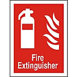 Fire Extinguisher Sign Fire Extinguisher Vinyl 30 x 20 cm
