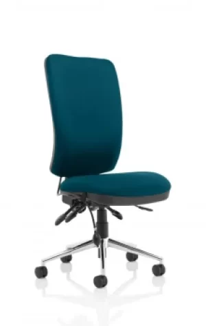 Chiro High Back Bespoke Colour Teal No Arms