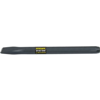 25X305MM Contractor Flat Cold Chisel - Sitesafe