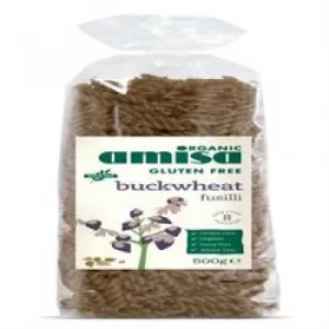 Amisa Gluten Free Buckwheat Fusilli Organic 500g