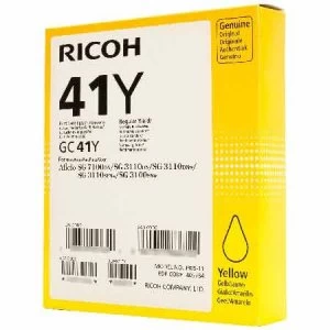 Ricoh 405764 Yellow Ink Cartridge