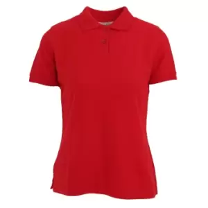 Absolute Apparel Womens/Ladies Diva Polo (S) (Red)