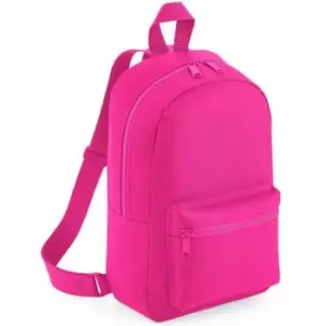 Bagbase - Essential Fashion Mini Backpack (One Size) (Fuchsia)