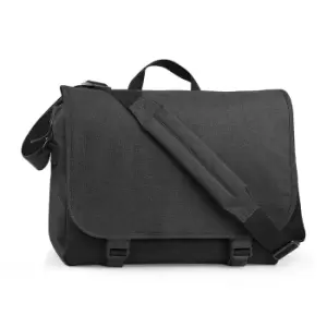 BagBase Two-tone Digital Messenger Bag (Up To 15.6inch Laptop Compartment) (One Size) (Anthracite)