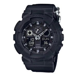 Casio G-SHOCK Standard Analog-Digital Watch GA-100BBN-1A - Black