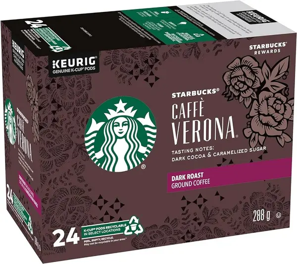 Starbucks Caffe Verona Pods Pack of 24 93 07020