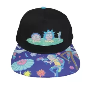 Rick And Morty - Portal (Snapback Cap) One Size