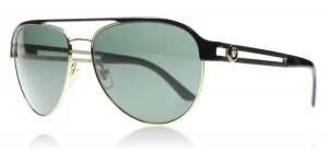 Versace VE2165 Sunglasses Pale Gold / Black 136671 58mm