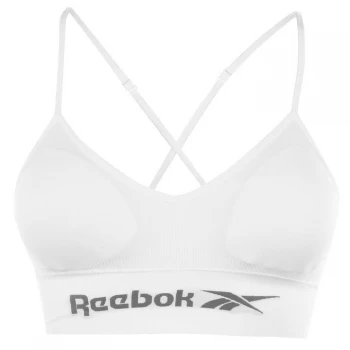 Reebok 2 Pack Seamless Crop Tops Ladies - White