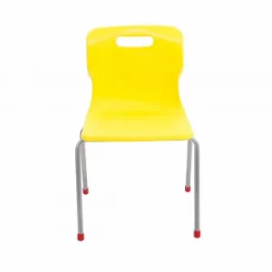 TC Office Titan 4 Leg Chair Size 4, Yellow