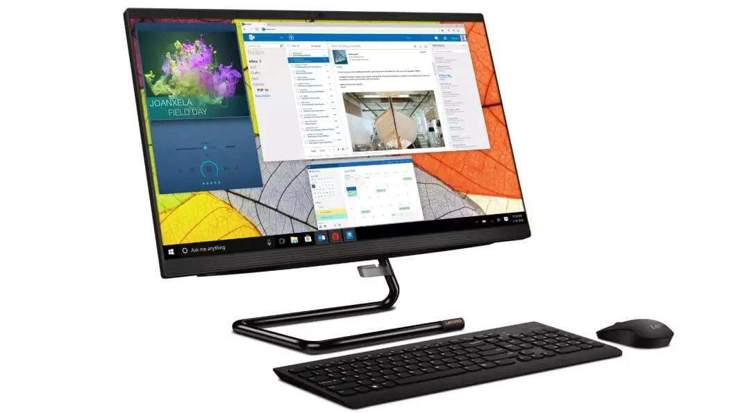 Lenovo IdeaCentre AIO 3 Gen 6 (24" AMD) AMD Ryzen 7 5700U Processor (8 Cores / 16 Threads, 1.80 GHz, up to 4.30 GHz with Max Boost, 4 MB Cache L2 / 8