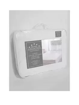 Cascade Home Hotel Collection Pure Indulgence Luxury Cotton Mattress Protector