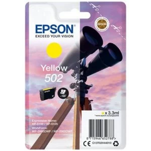 Epson Binoculars 502 Yellow Ink Cartridge