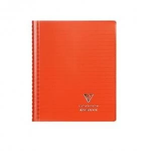 Koverbook Wirebound 170x220mm PP Cover 160p Red Pack 5 69518EX
