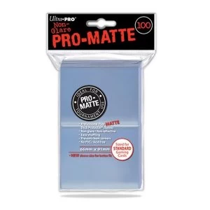 Ultra Pro Pro Matte Clear Standard Deck Protectors (100 Sleeves)