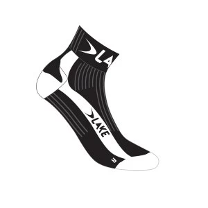 Lake Bioceramic Socks Black/White X Large
