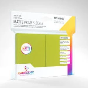 Gamegenic Matte Prime Lime - 100 Sleeves