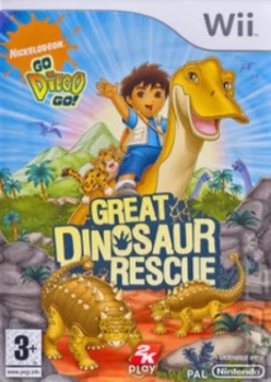 Go Diego Go Great Dinosaur Rescue Nintendo Wii Game