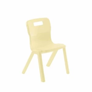 TC Office Titan One Piece Chair Size 1, Cream