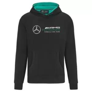 2022 Mercedes Logo Hooded Sweat (Black)