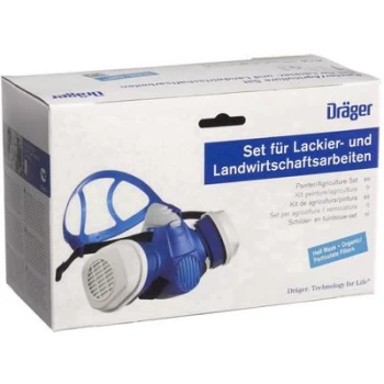 Draeger Lackierset X-plore 3300 in Groeße M R57793 Half mask respirator set Size (XS - XXL): M