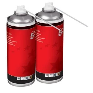 5 Star Office 400ml Air Duster Pack of 2