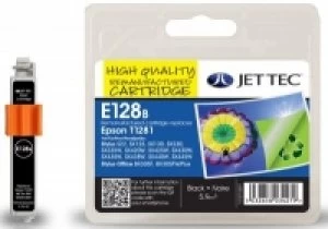 JetTec Epson Fox T1281 Black Ink Cartridge