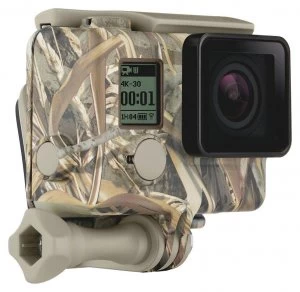 GoPro Camo Housing and Quickclip Woodland.