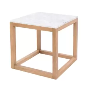 Harlow End Table White