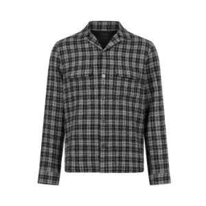 AllSaints AllSaints Sonoma Long Sleeve Shirt Mens - Black