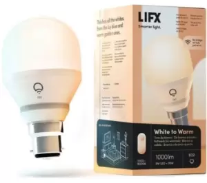LIFX White to Warm Smart Bulb - B22
