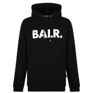 BALR Logo Hooded Sweatshirt - Black