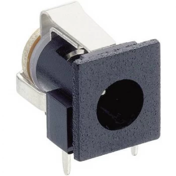 Low power connector Socket horizontal mount 6.6mm 1.9 mm