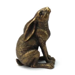 Reflections Bronzed Gazing Hare