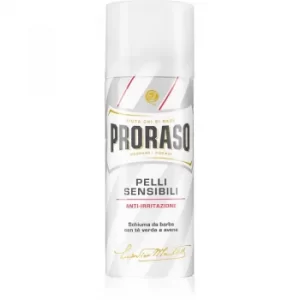 Proraso White Shaving Foam for Sensitive Skin 50ml
