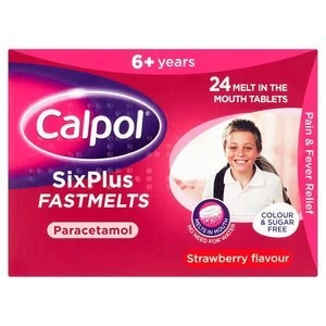 Calpol 6+ Years Fastmelts Dissolving Tablets 24s