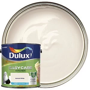 Dulux Easycare Kitchen Almond White Matt Emulsion Paint 2.5L