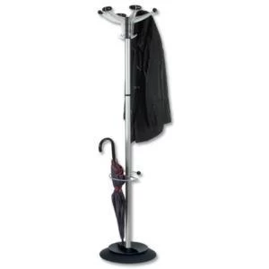 Original Contemporary Hat and Coat Stand Steel with Umbrella Holder