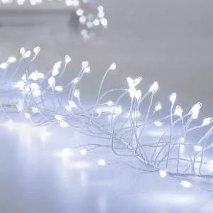 430 White LED Garland Cluster string light